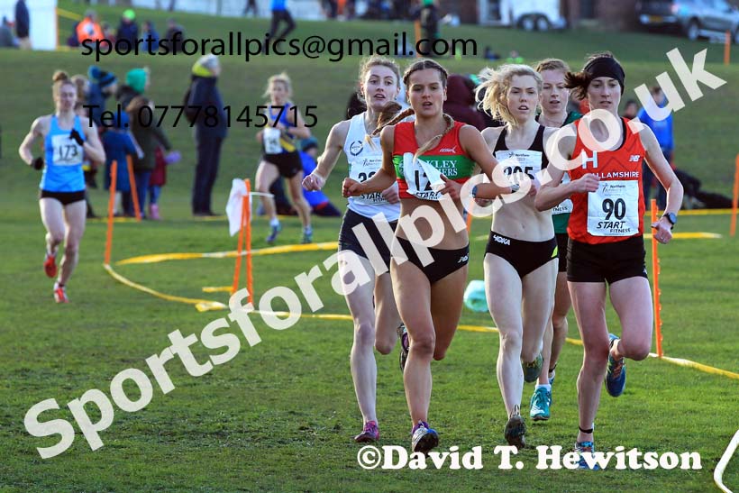 Senior womens 2022 Northern Cross Country Champs., Pontefract. Photo: David T. Hewitson/Sports for All Pics